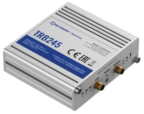 TRB245 Industrial Rugged LTE Gateway 4G LTE Cat 4 3G 2G Dual Sim