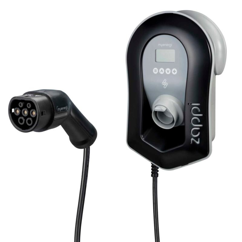 MyEnergi Zappi V2 1 22kW 3 Phase Type 2 Cable Black Everything 