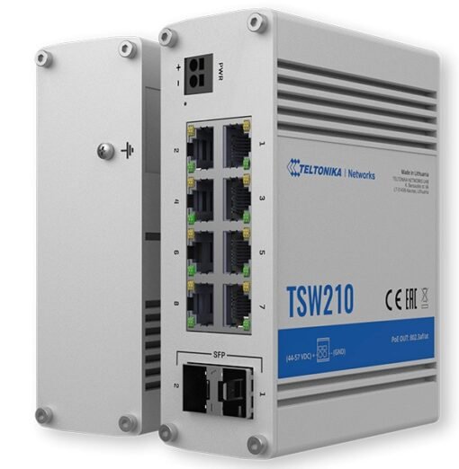 TSW210 UNMANAGED INDUSTRIAL SWITCH