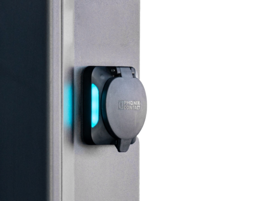 Pro Socket V2C POLE PRO Socket (2×22 KW), 8'' Display, 4G
