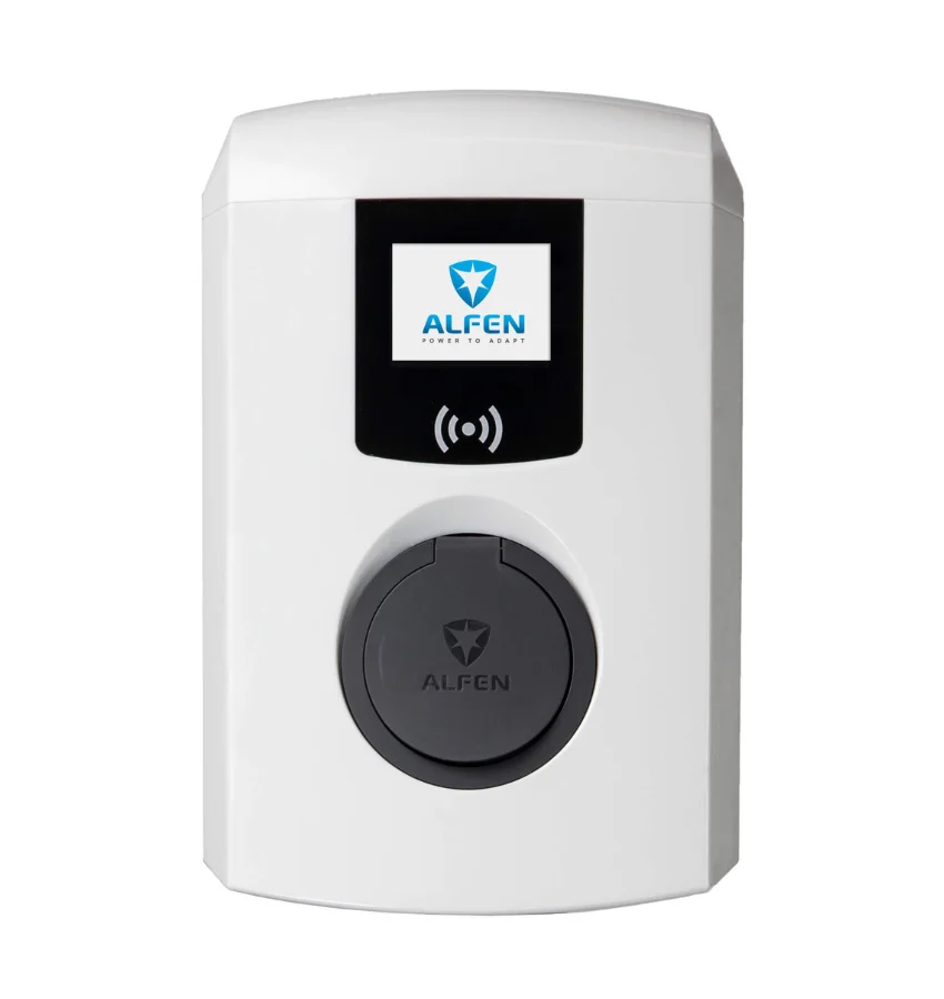 1-Alfen-Eve-Pro-Line_type2_socket_white_2 Alfen Eve Single Pro Line 22kW
