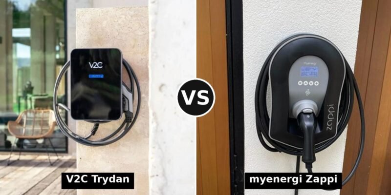 V2C Trydan vs Myenergi Zappi: The Best Solar EV Charger?