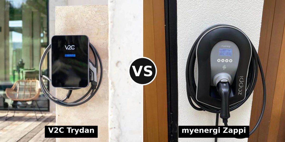 V2C Trydan vs Myenergi Zappi: The Best Solar EV Charger?