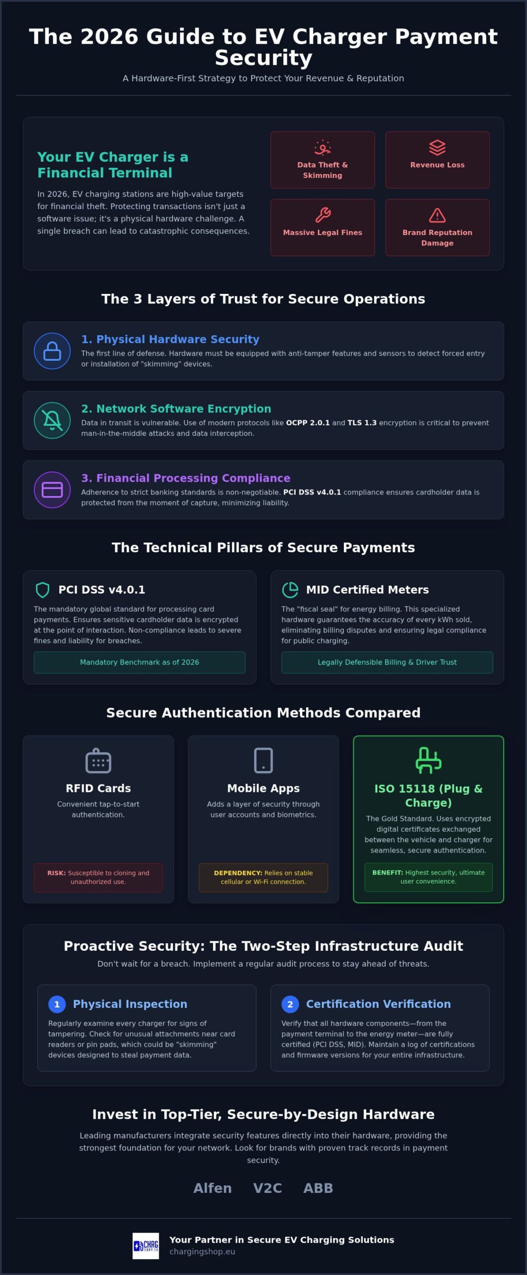 EV Charger Payment Security: The 2026 Guide to Protecting Your Charging Revenue