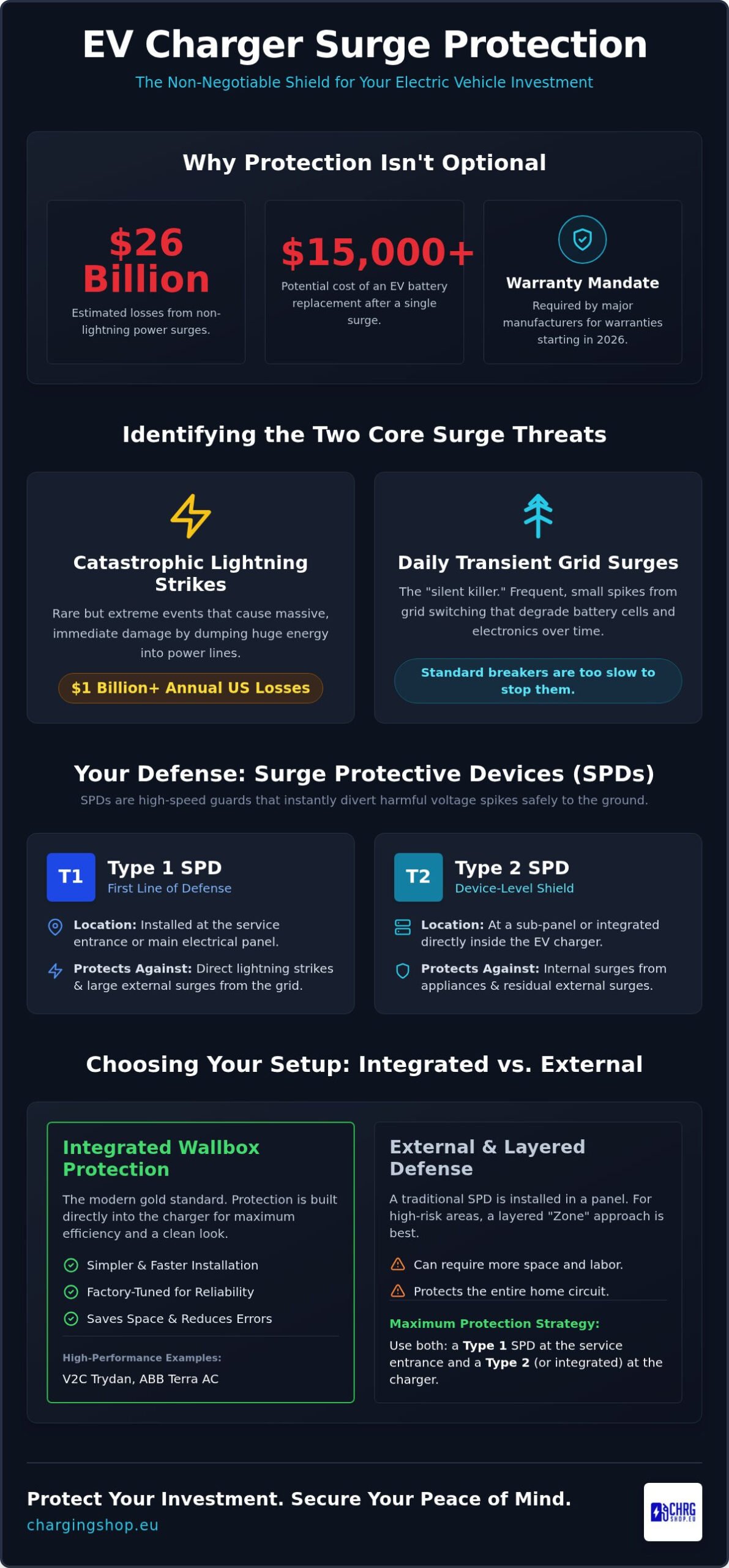 EV Charger Surge Protection: The 2026 Guide to Safeguarding Your Investment