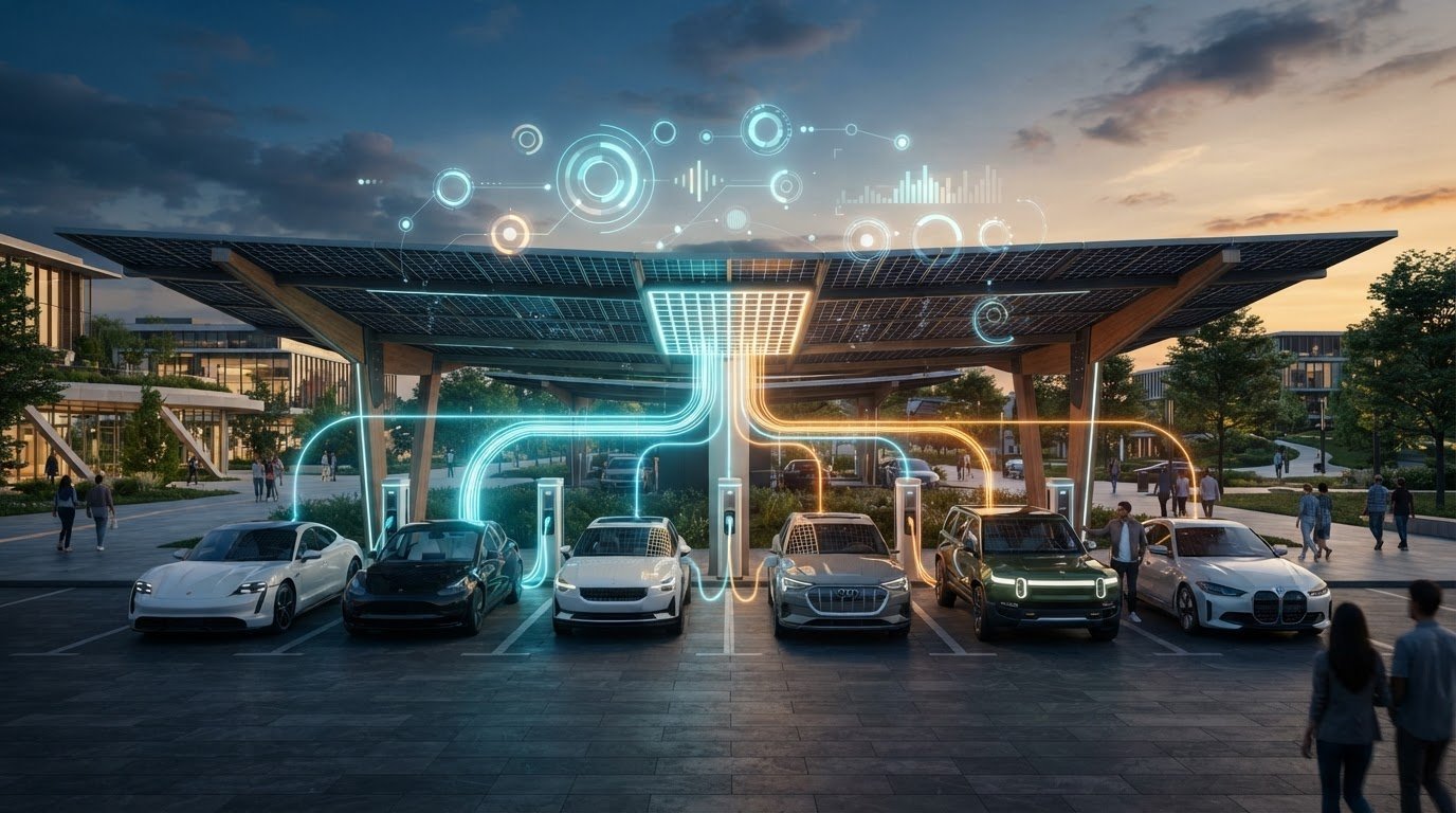Load Balancing Multiple EV Chargers and How Power Is Shared